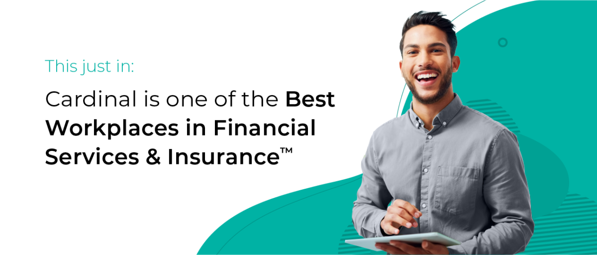 Cardinal Financial Places in Top 30 on the Fortune Best Workplaces in Financial Services & Insurance™ 2022 List!