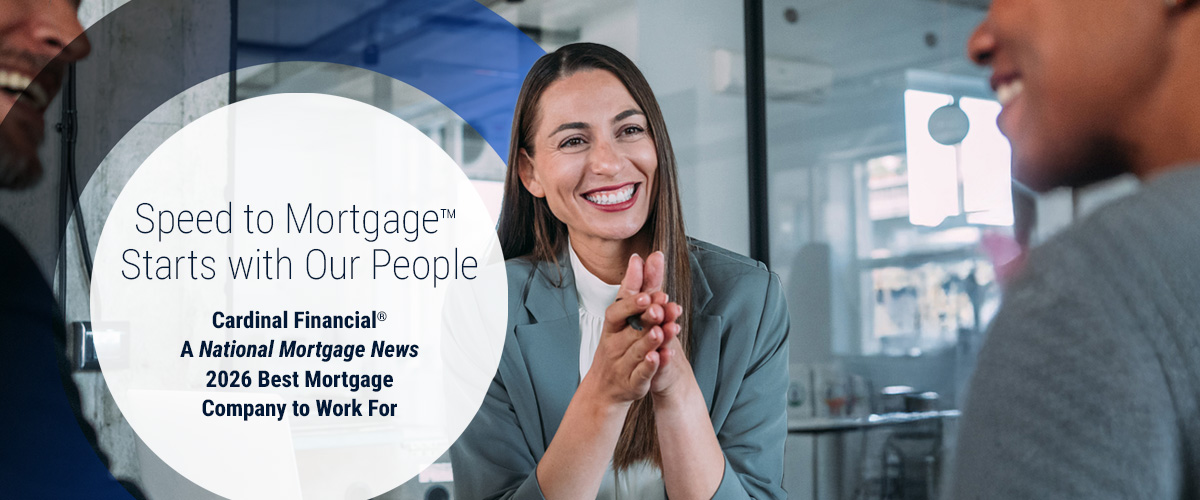 Cardinal Financial® Named on 2026 Best Mortgage Companies to Work For List by National Mortgage News